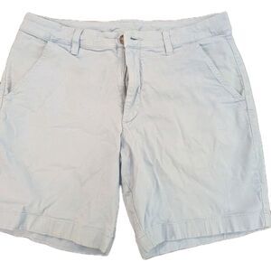 Chubbies Shorts Mens 30 Blue 7" Chinos Flat Front Light Blue Cotton READ